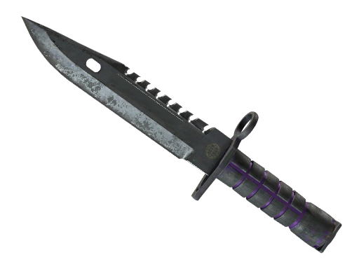 ★ M9 Bayonet | Ultraviolet (Battle-Scarred)