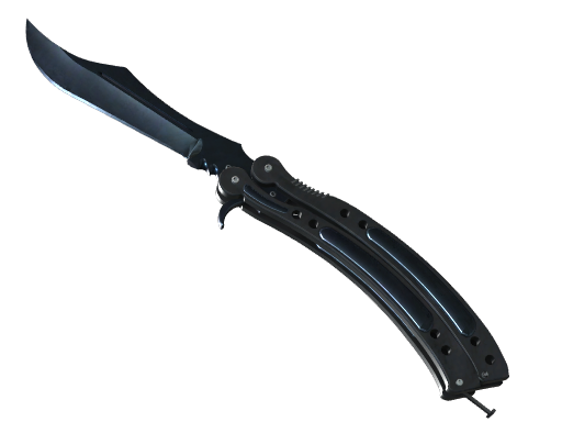 ★ Butterfly Knife | Blue Steel (Minimal Wear)