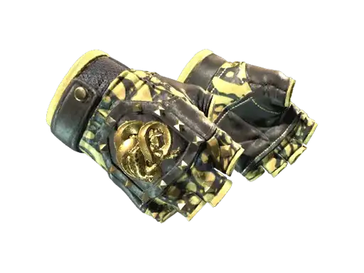 ★ Broken Fang Gloves | Yellow-banded (Battle-Scarred)