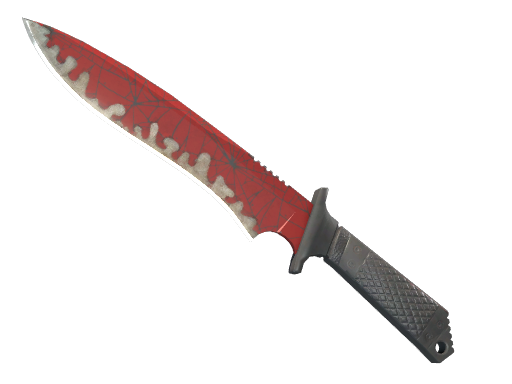 ★ Classic Knife | Crimson Web (Well-Worn)