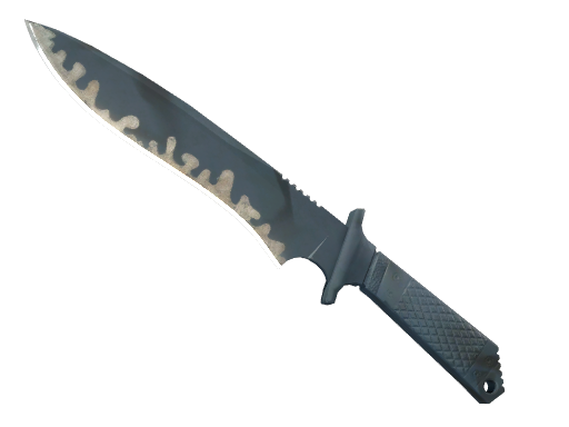 ★ Classic Knife | Night Stripe (Well-Worn)