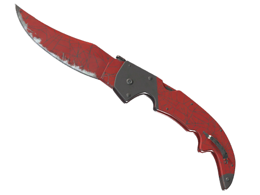 ★ Falchion Knife | Crimson Web (Field-Tested)
