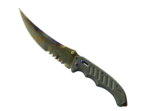 ★ Flip Knife | Case Hardened (Battle-Scarred)