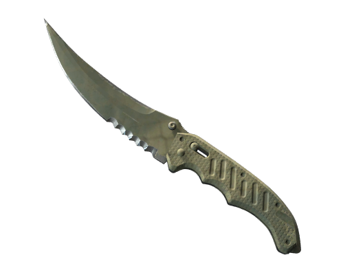 ★ Flip Knife | Safari Mesh (Well-Worn)