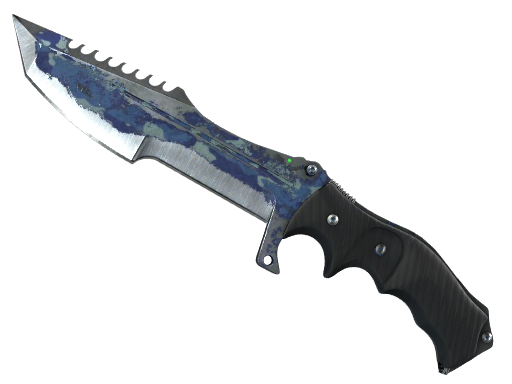 ★ Huntsman Knife | Bright Water (Battle-Scarred)