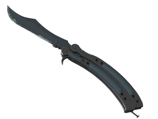 ★ StatTrak™ Butterfly Knife | Night (Field-Tested)