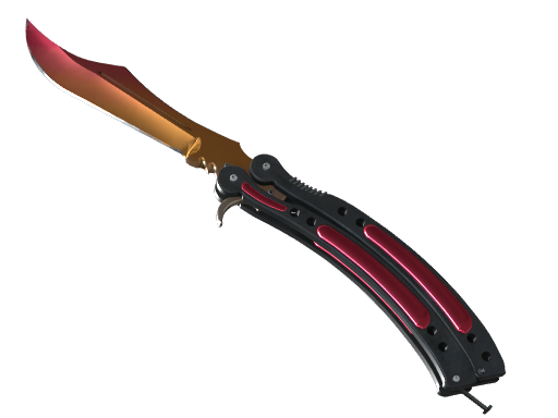 ★ StatTrak™ Butterfly Knife | Fade (Minimal Wear)