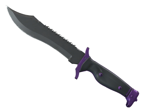 ★ StatTrak™ Bowie Knife | Ultraviolet (Well-Worn)