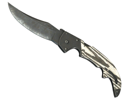 ★ StatTrak™ Falchion Knife | Black Laminate (Field-Tested)