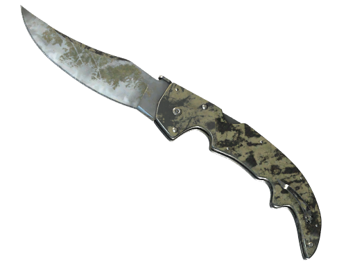 ★ StatTrak™ Falchion Knife | Safari Mesh (Battle-Scarred)