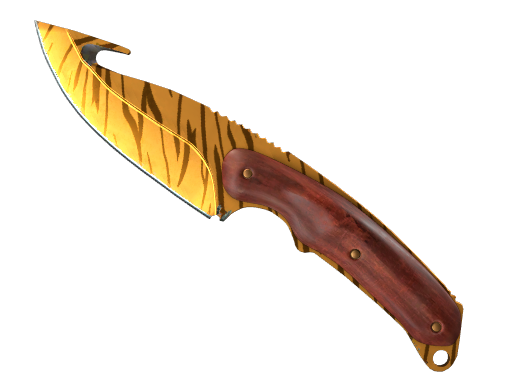 ★ StatTrak™ Gut Knife | Tiger Tooth (Minimal Wear)