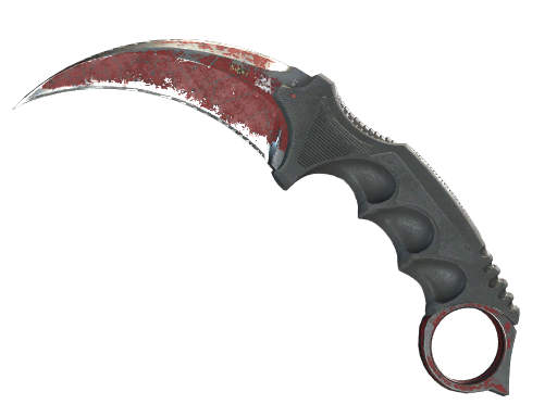 ★ StatTrak™ Karambit | Crimson Web (Battle-Scarred)