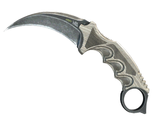 ★ StatTrak™ Karambit | Black Laminate (Factory New)