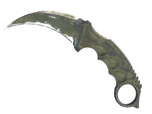 ★ StatTrak™ Karambit | Safari Mesh (Battle-Scarred)