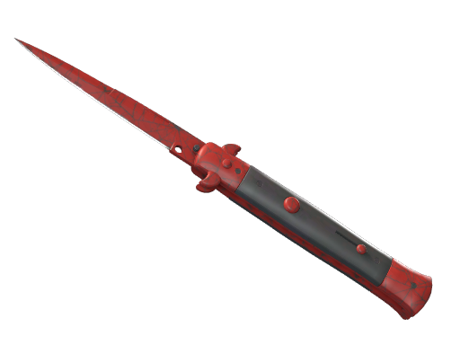 ★ StatTrak™ Stiletto Knife | Crimson Web (Factory New)