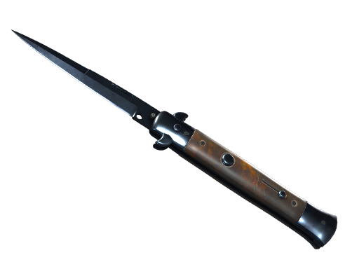 ★ StatTrak™ Stiletto Knife | Blue Steel (Factory New)