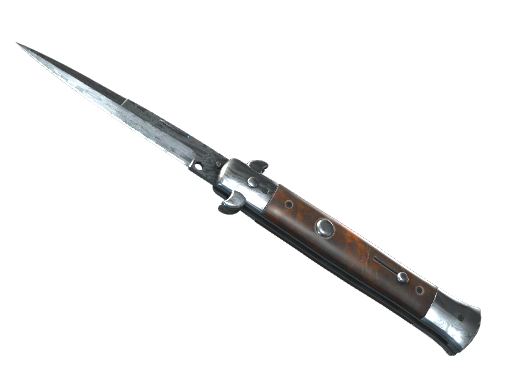 ★ StatTrak™ Stiletto Knife | Damascus Steel (Minimal Wear)