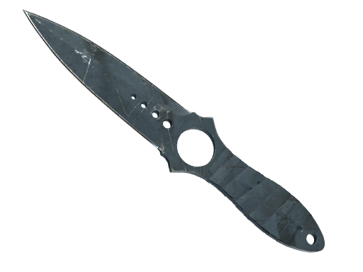 ★ StatTrak™ Skeleton Knife | Night Stripe (Battle-Scarred)