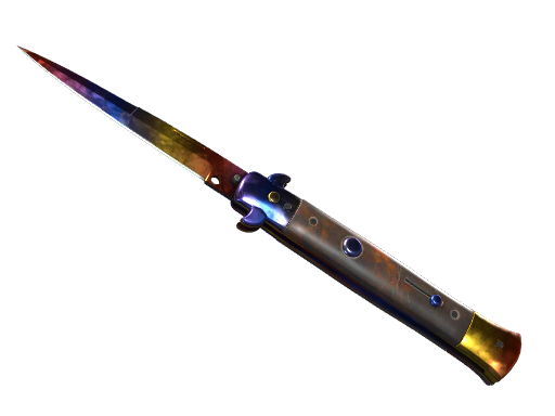 ★ Stiletto Knife | Marble Fade (Minimal Wear)