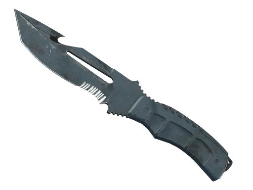★ Survival Knife | Night Stripe (Battle-Scarred)