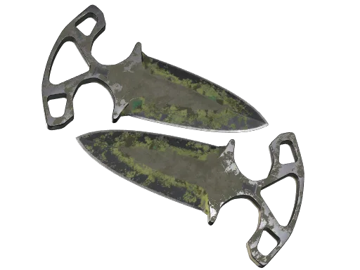 ★ Shadow Daggers | Boreal Forest (Battle-Scarred)