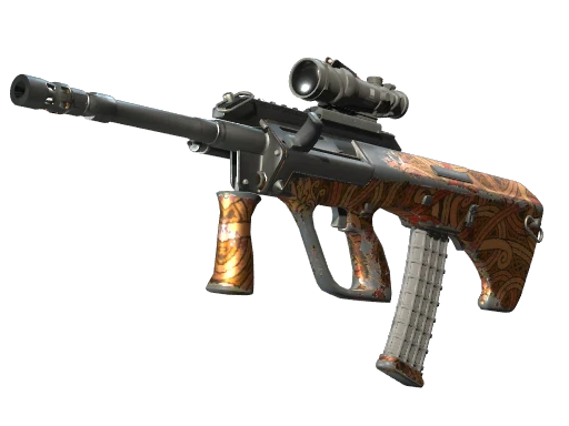 AUG | Flame Jörmungandr (Well-Worn)