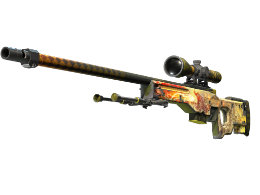 AWP | Dragon Lore (Well-Worn)