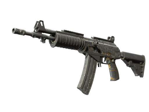 Galil AR | Metallic Squeezer (Battle-Scarred)