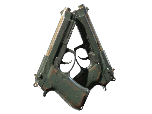 Dual Berettas | Contractor (Battle-Scarred)