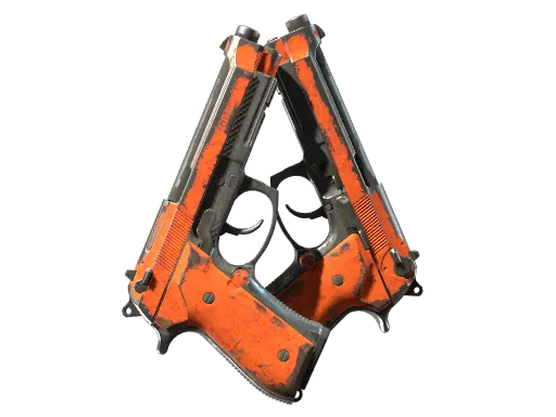 Dual Berettas | Demolition (Battle-Scarred)