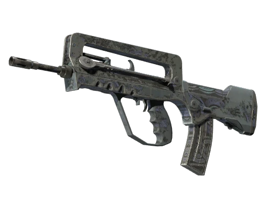 FAMAS | Night Borre (Battle-Scarred)