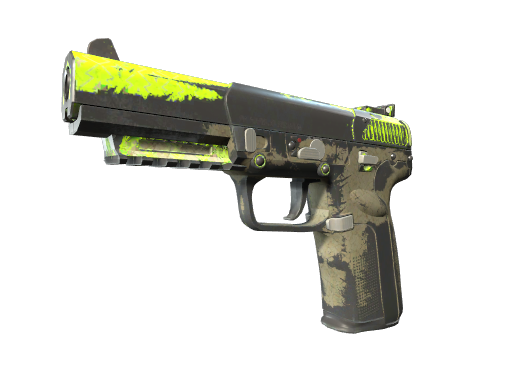 Five-SeveN | Neon Kimono (Battle-Scarred)