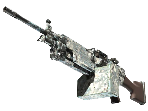 M249 | Blizzard Marbleized (Well-Worn)