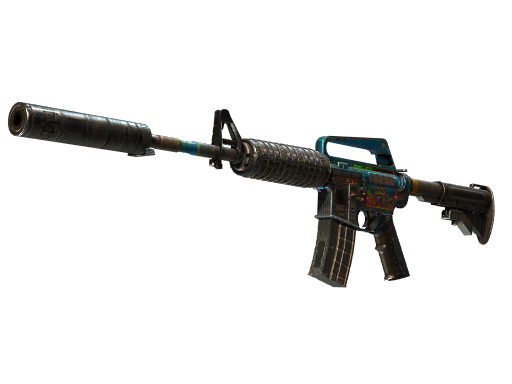 M4A1-S | Control Panel (Battle-Scarred)