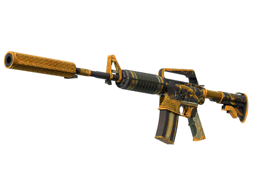 M4A1-S | Golden Coil (Battle-Scarred)