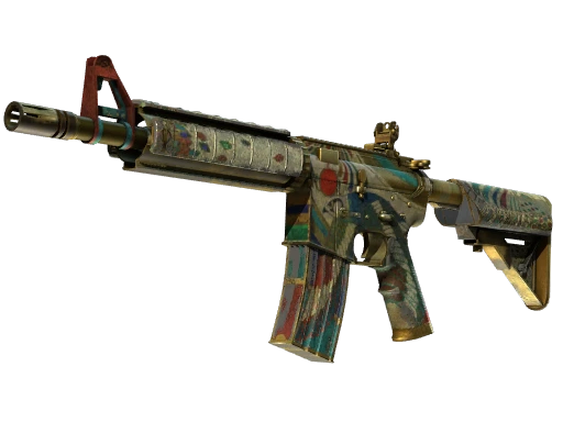 M4A4 | Eye of Horus (Battle-Scarred)