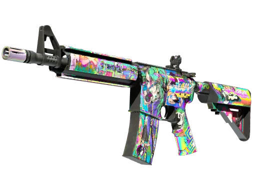 M4A4 | In Living Color (Minimal Wear)