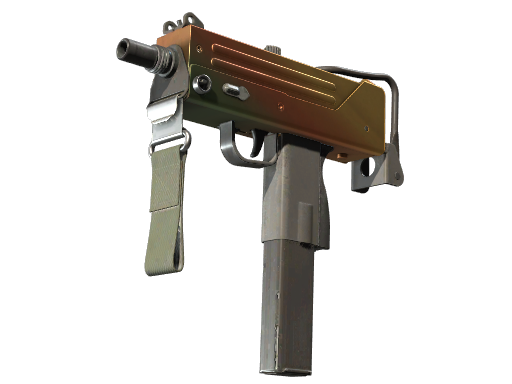 MAC-10 | Amber Fade (Minimal Wear)