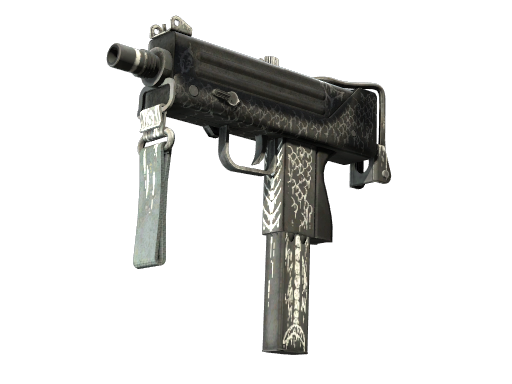 MAC-10 | Whitefish (Battle-Scarred)