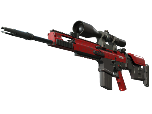 SCAR-20 | Crimson Web (Minimal Wear)