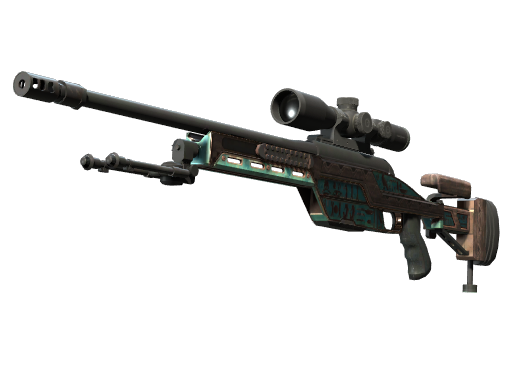 SSG 08 | Azure Glyph (Factory New)