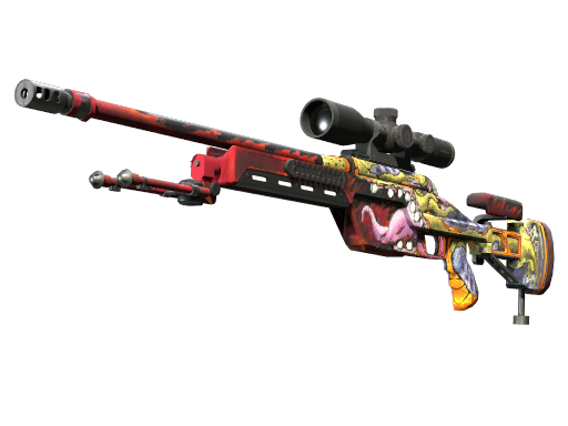 SSG 08 | Bloodshot (Minimal Wear)