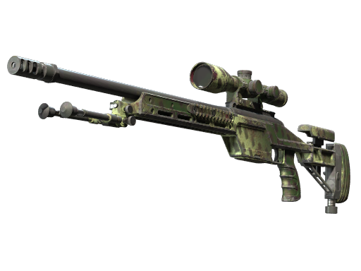 SSG 08 | Lichen Dashed (Well-Worn)