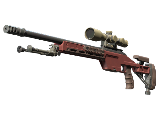 SSG 08 | Red Stone (Factory New)