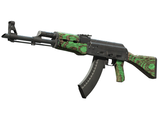 Souvenir AK-47 | Green Laminate (Factory New)