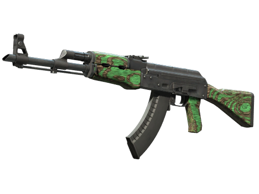 Souvenir AK-47 | Green Laminate (Field-Tested)
