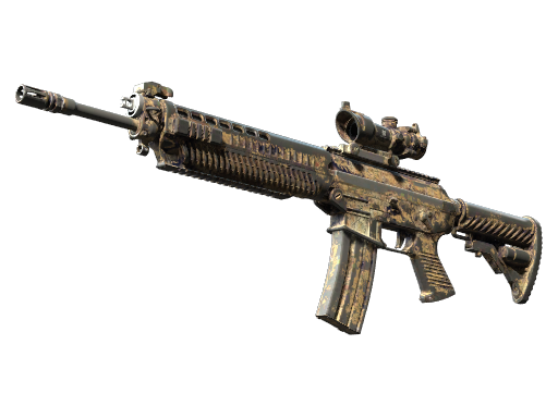 Souvenir SG 553 | Bleached (Battle-Scarred)