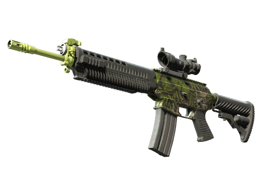 Souvenir SG 553 | Lush Ruins (Minimal Wear)