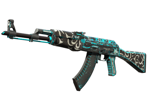 StatTrak™ AK-47 | Frontside Misty (Battle-Scarred)