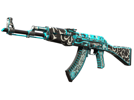 StatTrak™ AK-47 | Frontside Misty (Well-Worn)